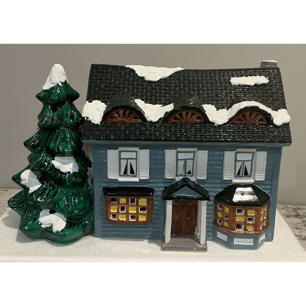 Dept 56 Snow Village Springfield House Village NEW